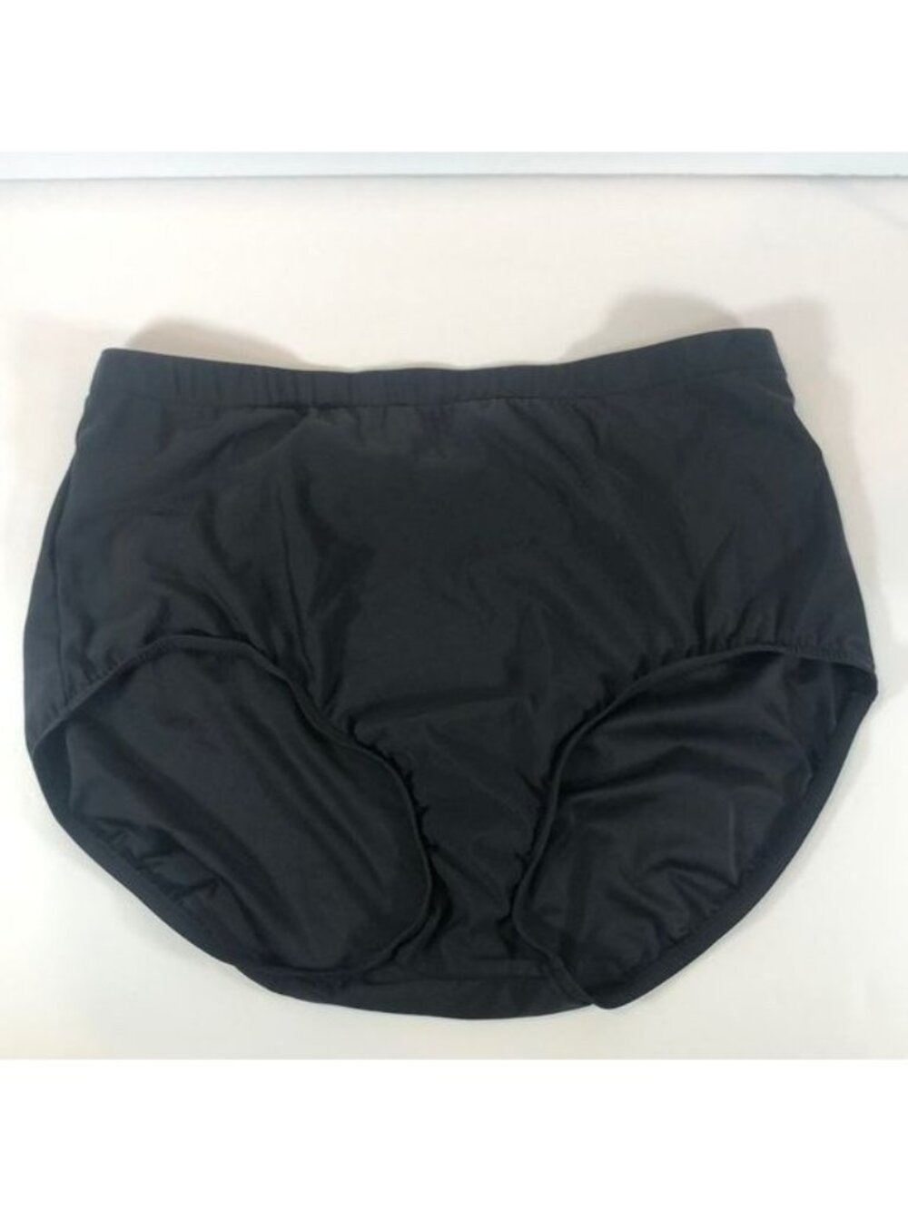 NWOT Womens Black High-Waist Bikini Swim Bottom PLUS SIZE 20W